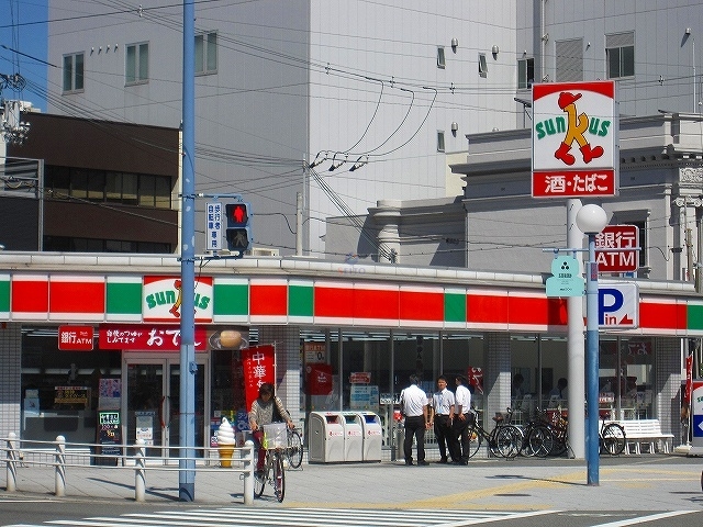 コンビニ　サンクス大阪福島西通店（コンビニ）まで147m