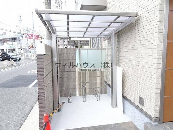 エントランス　駐輪場！