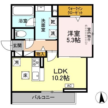 セレスティア藤江町の間取り写真