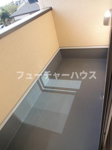 バルコニー　落ち着いた時間を過ごせるバルコニーです