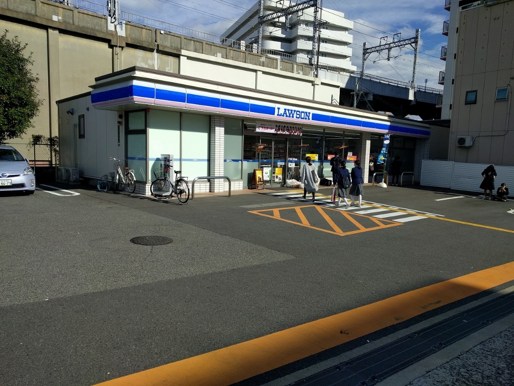 コンビニ　ローソン 此花西九条五丁目店（コンビニ）まで394m
