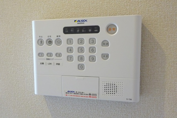 セキュリティ　ＡＬＳＯＫホームセキュリティー搭載