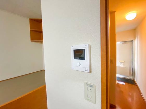 セキュリティ　※別部屋の写真です