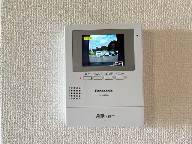 セキュリティ　安心のモニター付きインターホンです♪