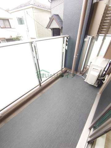 バルコニー　クレストコート根岸柳通り