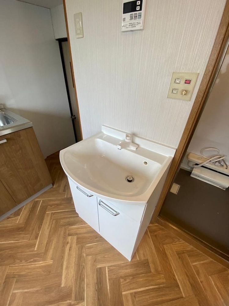 洗面設備　洗面所です