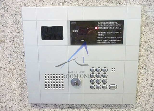 セキュリティ　オートロックです。