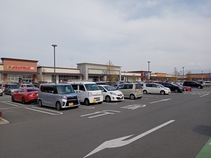ドラックストア　サンドラック甲斐竜王フォレストモール店（ドラッグストア）まで564m
