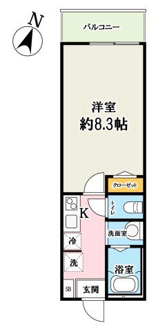 キャメルせんげん台4の間取り写真