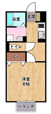 サンローズA棟の間取り写真