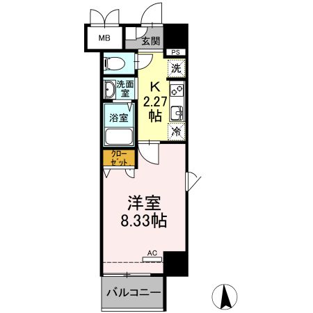 Carre S.Iの間取り写真