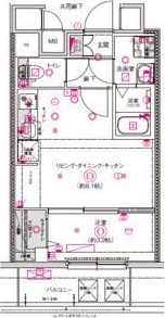 CREST TAPP東別院の間取り写真