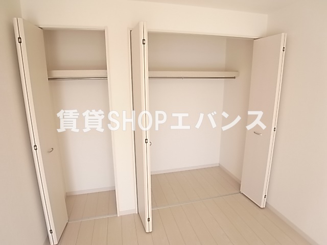 収納　収納のためのスペースです