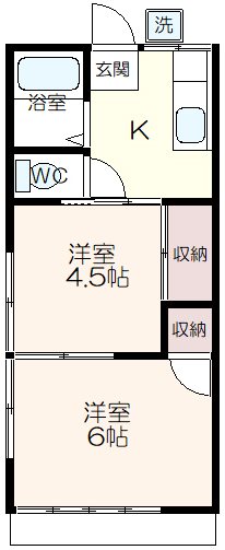 第一藤原コーポの間取り写真