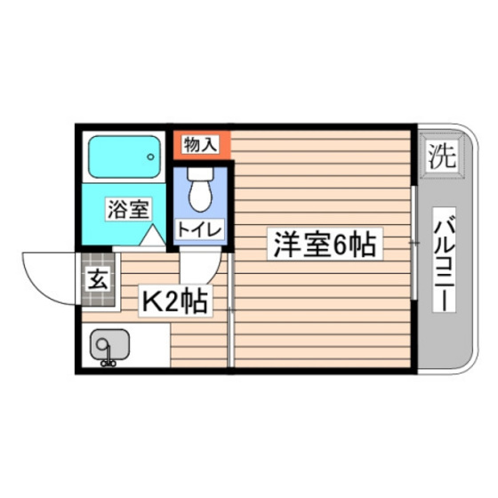 第8長束ビルの間取り写真