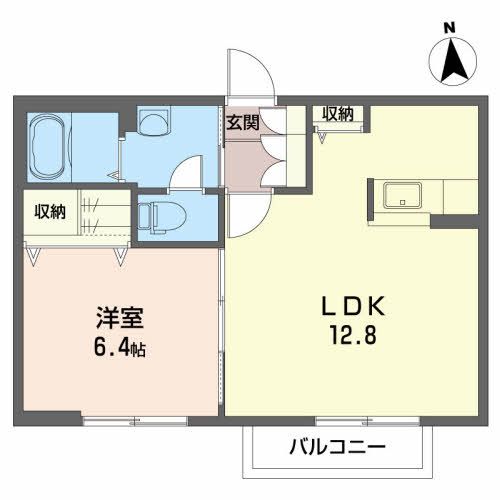 ツインフォールの間取り写真