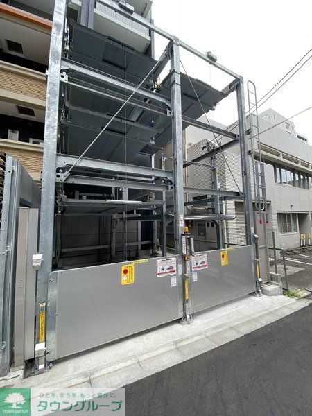 駐車場　眺望