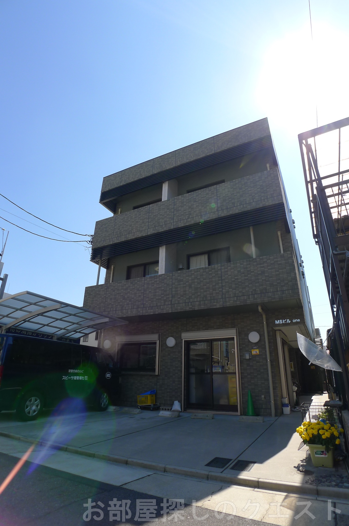 建物外観　オートロック付きマンション☆