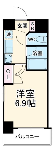 ラナップスクエア同心の間取り写真