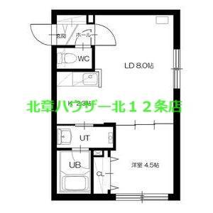 S RESIDENCE桑園EASTの間取り写真