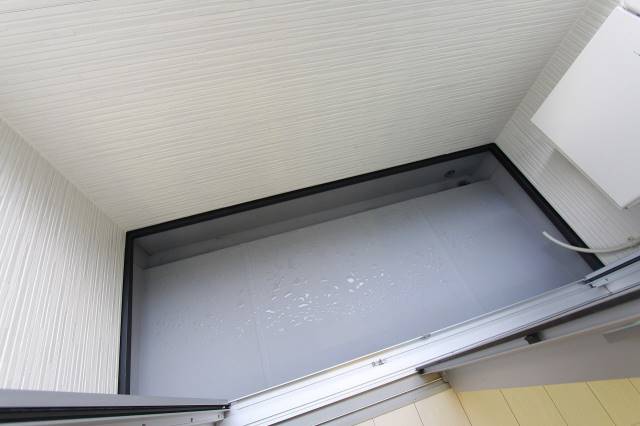 バルコニー　※１０５号室室内参照（建築中）