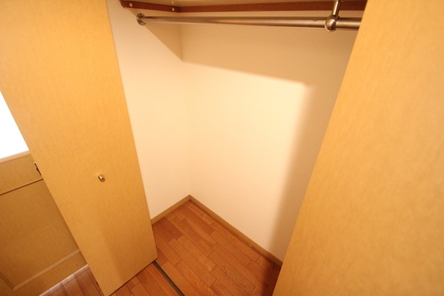 収納　写真は違う号室です。
