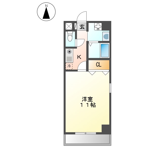 STUDIO OHZONEの間取り写真