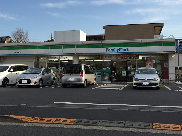 コンビニ　ファミリーマートタケウチ矢口店（コンビニ）まで318m
