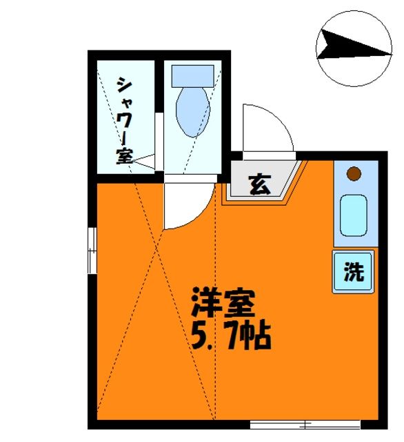ユナイト平間エポニーナの間取り写真