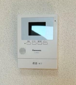 セキュリティ　ＴＶモニター付きインターホンです！