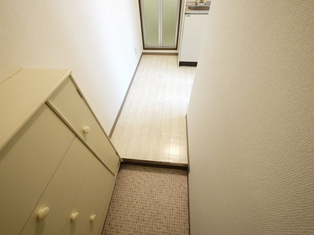 玄関　明るい玄関です