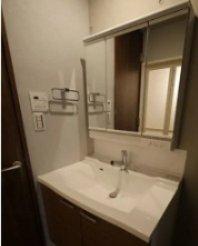 洗面設備　別部屋参考写真