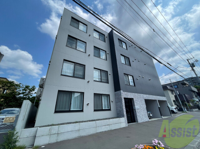 建物外観　札幌市中央区南７条西「Ｔｅｒｒａｃｅ　Ｋ３」