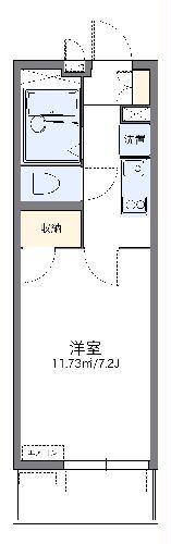 レオパレステルメの間取り