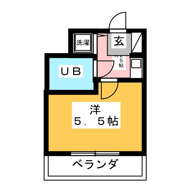 エクレール小平の間取り