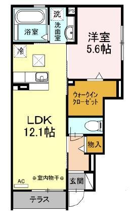 ルルジIの間取り