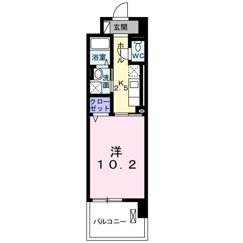 カルム　ド　アビタシオンの間取り