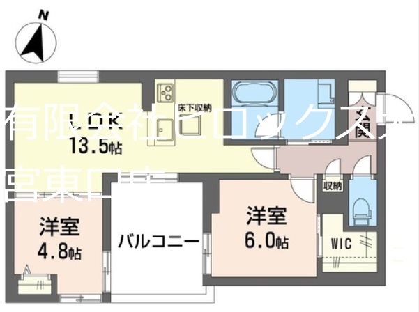 レジェロの間取り