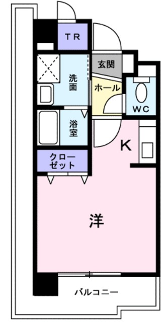 一風館の間取り