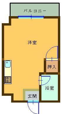 ウェルビル宇宿の間取り