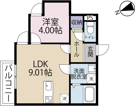 GranSuite Motoomachiの間取り