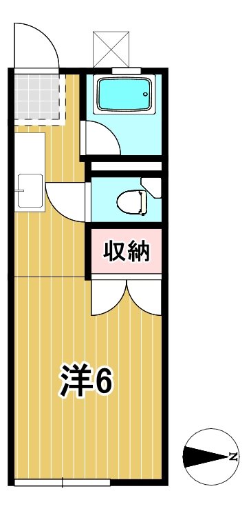 コーポ菊地の間取り