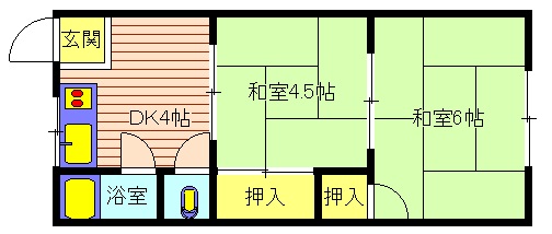 第2山楽荘の間取り