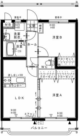 シエースタ・ひなたIの間取り