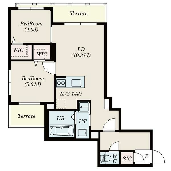 S-RESIDENCE元町alectraの間取り