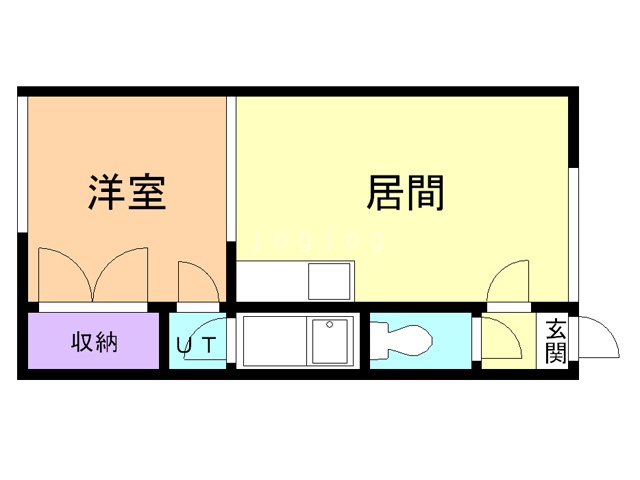 パールコーポの間取り