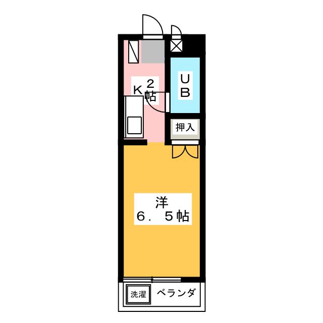 メゾンヒビノの間取り