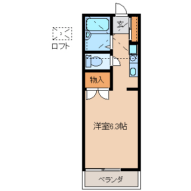 アネックスヒロの間取り