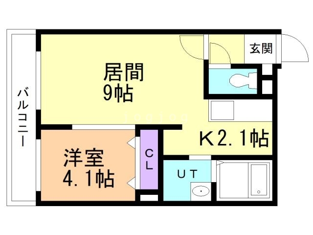 アリュール南6条の間取り