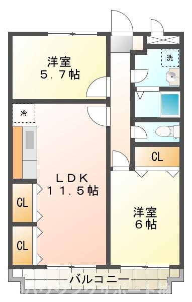 【グランフォーレ池上の間取り】